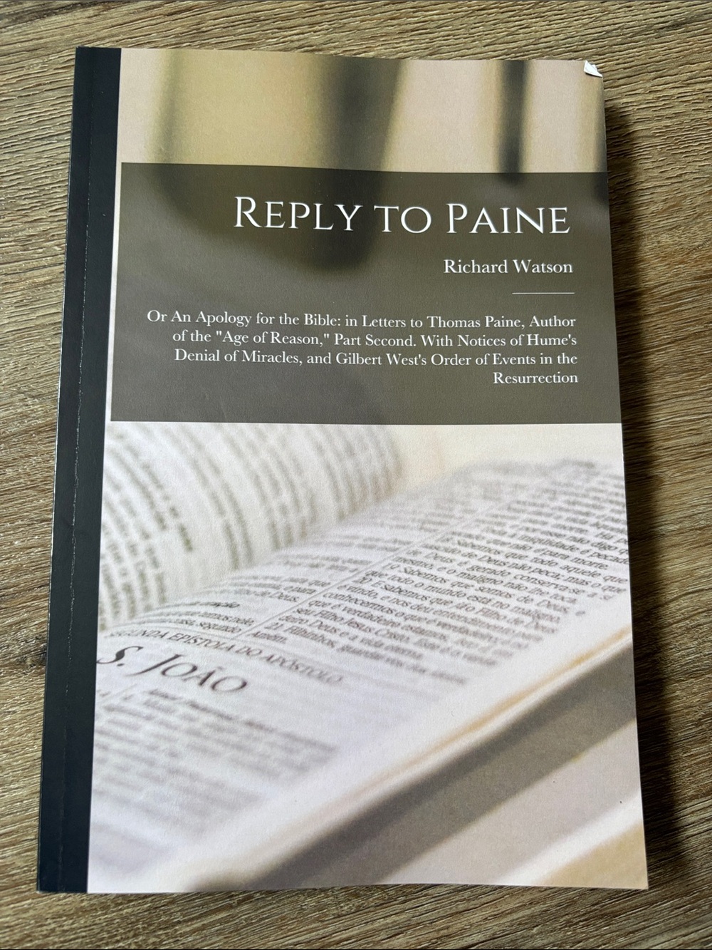 Reply to Paine